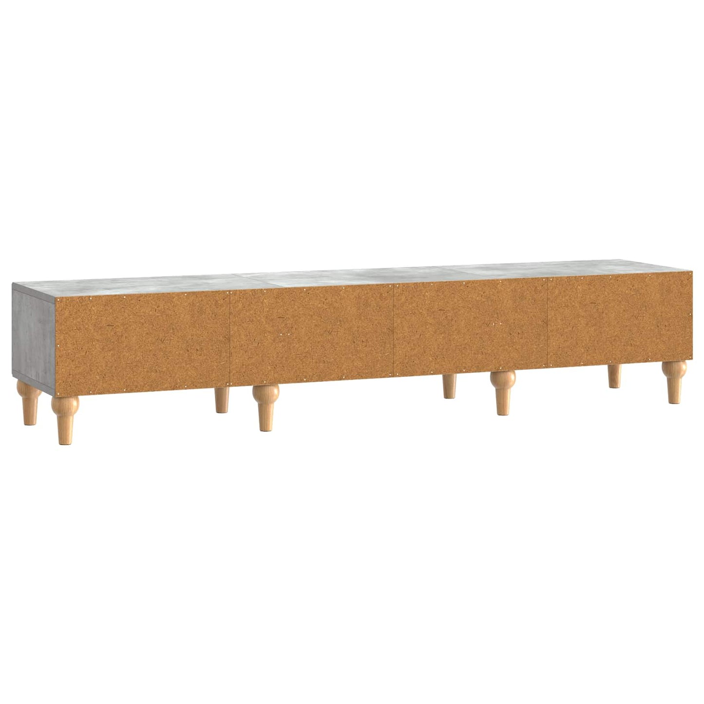 TV Cabinet Concrete Grey 147 x 34.5 x 30 cm Engineered Wood