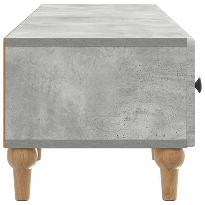 TV Cabinet Concrete Grey 147 x 34.5 x 30 cm Engineered Wood