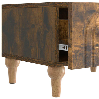 TV Cabinet Smoked Oak 147 x 34.5 x 30 cm Engineered Wood
