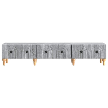 TV Cabinet Grey Sonoma 147 x 34.5 x 30 cm Engineered Wood