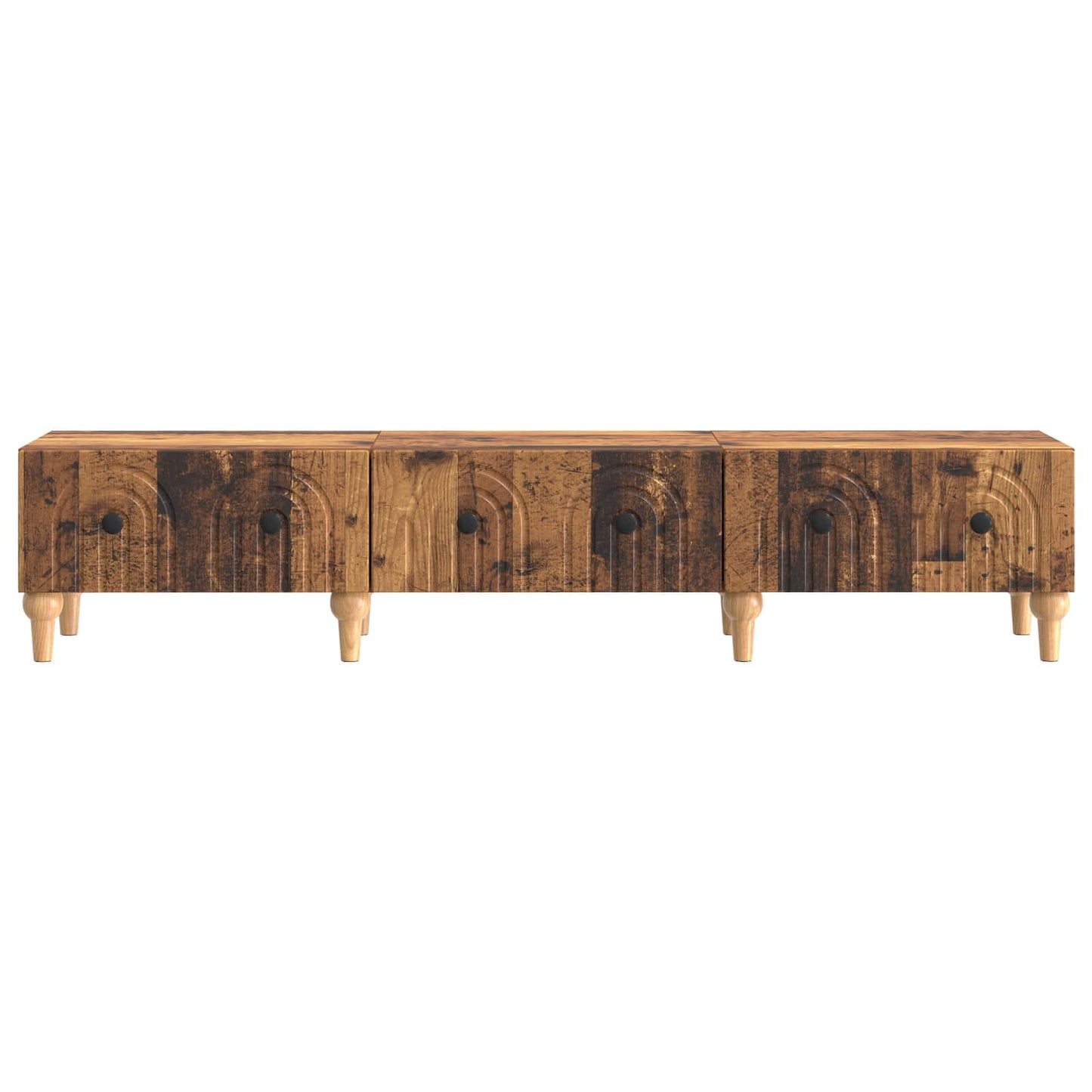 TV Cabinet Old Wood 147 x 34.5 x 30 cm Engineered Wood
