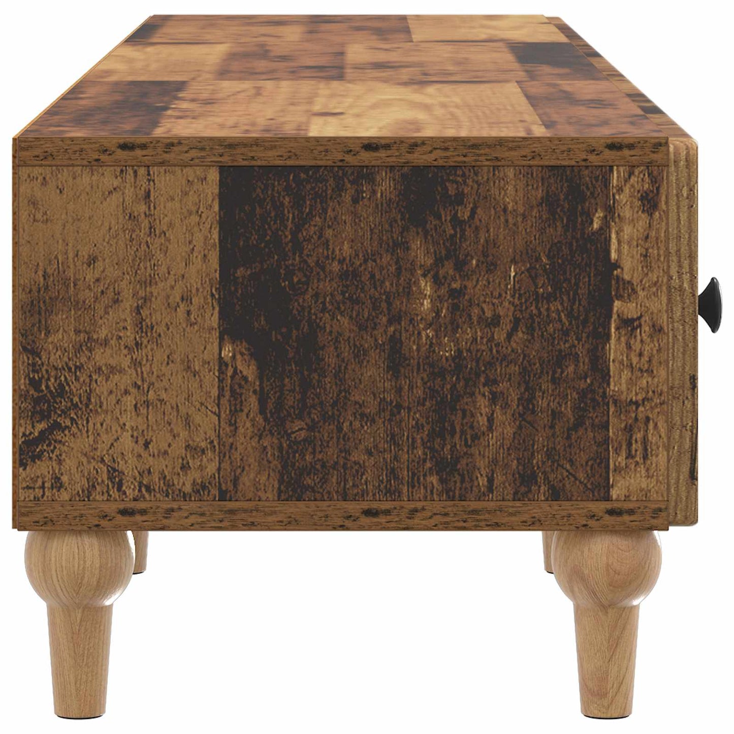 TV Cabinet Old Wood 147 x 34.5 x 30 cm Engineered Wood