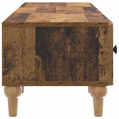 TV Cabinet Old Wood 147 x 34.5 x 30 cm Engineered Wood