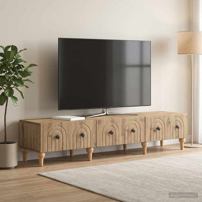 TV Cabinet Artisan Oak 147 x 34.5 x 30 cm Engineered Wood