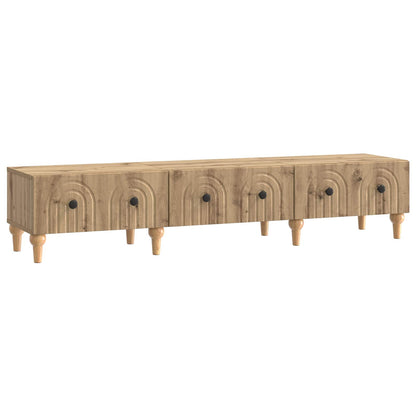 TV Cabinet Artisan Oak 147 x 34.5 x 30 cm Engineered Wood