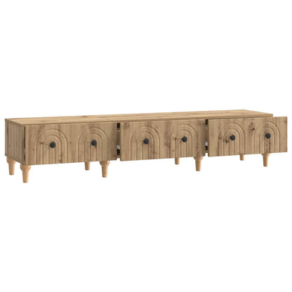 TV Cabinet Artisan Oak 147 x 34.5 x 30 cm Engineered Wood