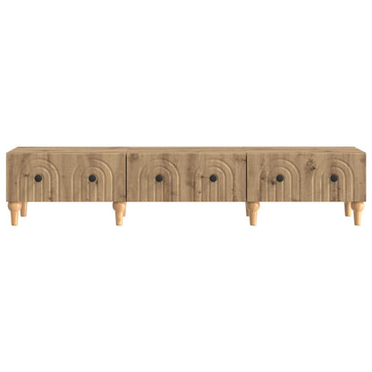 TV Cabinet Artisan Oak 147 x 34.5 x 30 cm Engineered Wood
