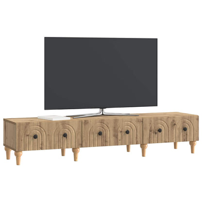 TV Cabinet Artisan Oak 147 x 34.5 x 30 cm Engineered Wood