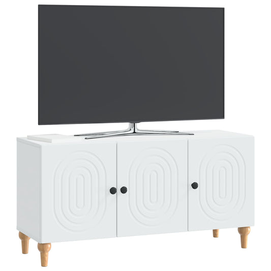 TV Cabinet White 99 x 34.5 x 50 cm Engineered Wood