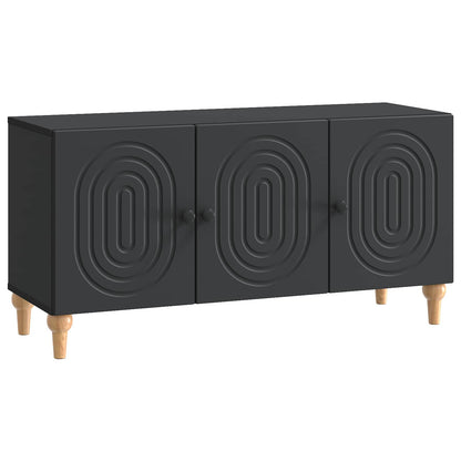 TV Cabinet Black 99 x 34.5 x 50 cm Engineered Wood