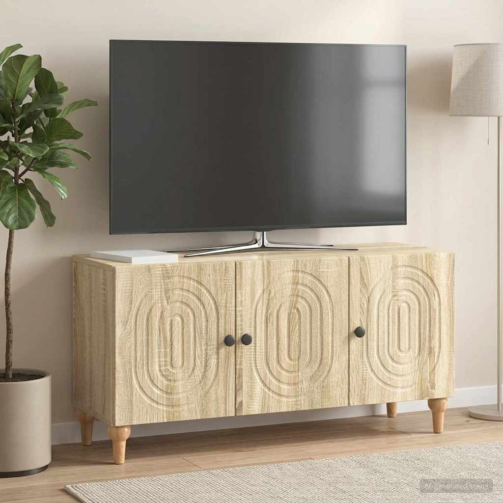TV Cabinet Sonoma Oak 99 x 34.5 x 50 cm Engineered Wood
