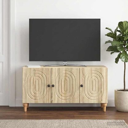 TV Cabinet Sonoma Oak 99 x 34.5 x 50 cm Engineered Wood
