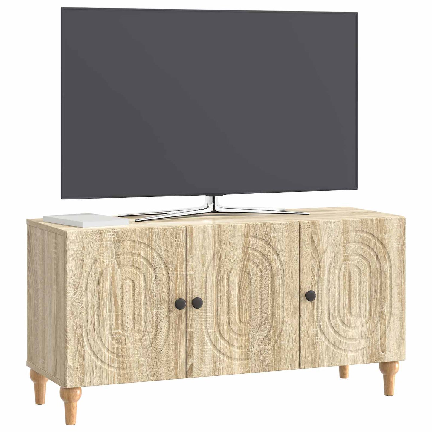 TV Cabinet Sonoma Oak 99 x 34.5 x 50 cm Engineered Wood
