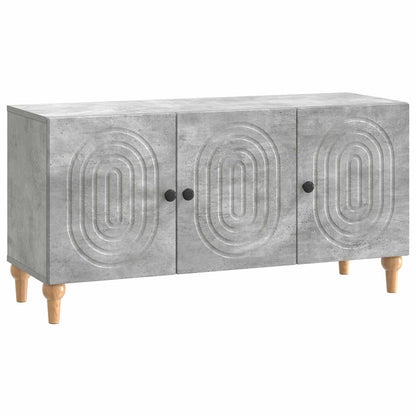 TV Cabinet 99 x 34.5 x 50 cm Concrete Grey Engineered Wood