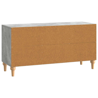TV Cabinet 99 x 34.5 x 50 cm Concrete Grey Engineered Wood