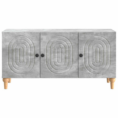 TV Cabinet 99 x 34.5 x 50 cm Concrete Grey Engineered Wood