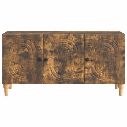 TV Cabinet Smoked Oak 99 x 34.5 x 50 cm Engineered Wood