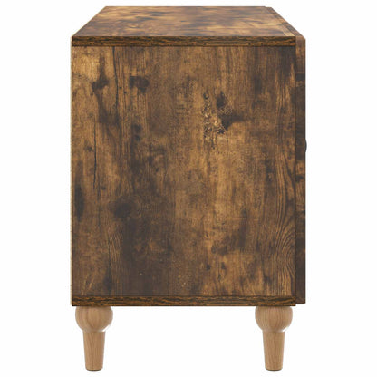 TV Cabinet 99 x 34.5 x 50 cm Smoked Oak Engineered Wood