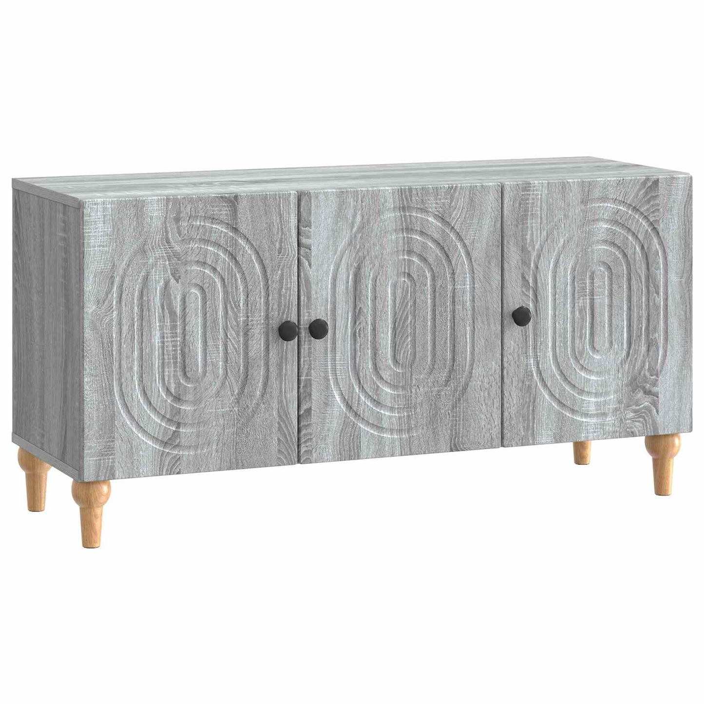 TV Cabinet Grey Sonoma 99 x 34.5 x 50 cm Engineered Wood