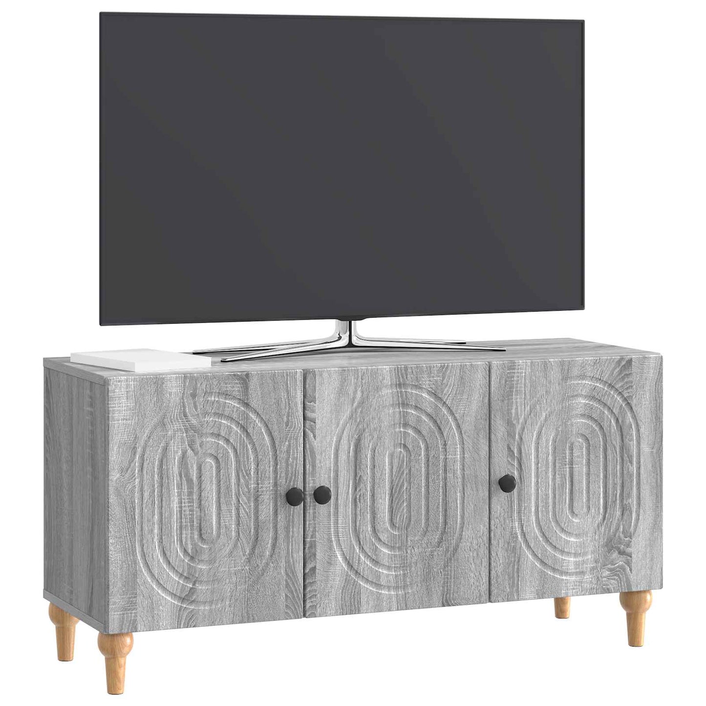 TV Cabinet 99 x 34.5 x 50 cm Grey Sonoma Engineered Wood