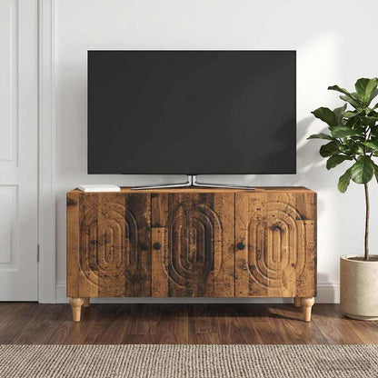 TV Cabinet Old Wood 99 x 34.5 x 50 cm Engineered Wood
