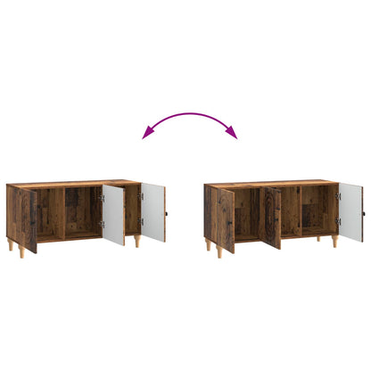 TV Cabinet Old Wood 99 x 34.5 x 50 cm Engineered Wood