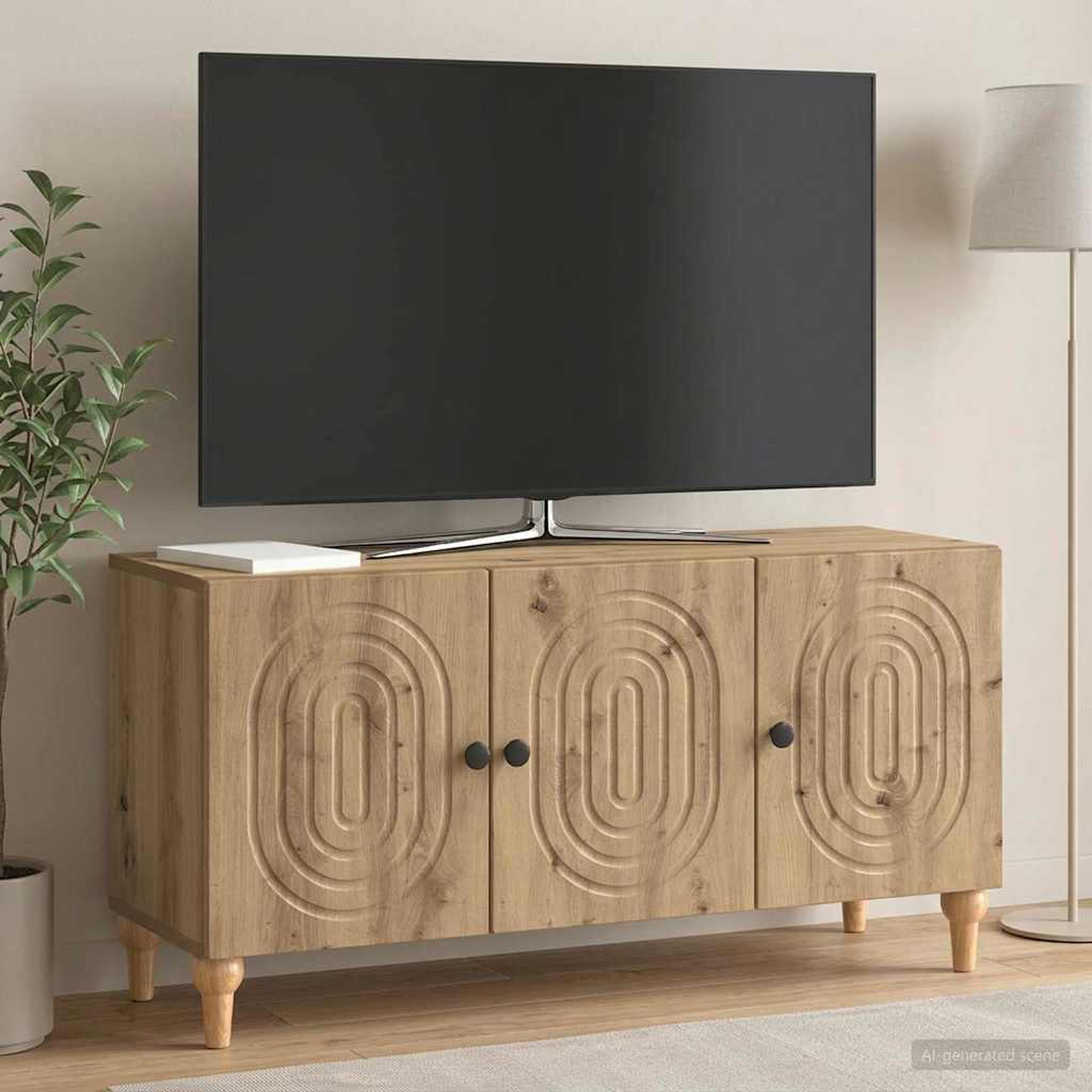 TV Cabinet Artisan Oak 99 x 34.5 x 50 cm Engineered Wood