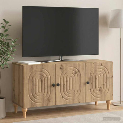 TV Cabinet Artisan Oak 99 x 34.5 x 50 cm Engineered Wood