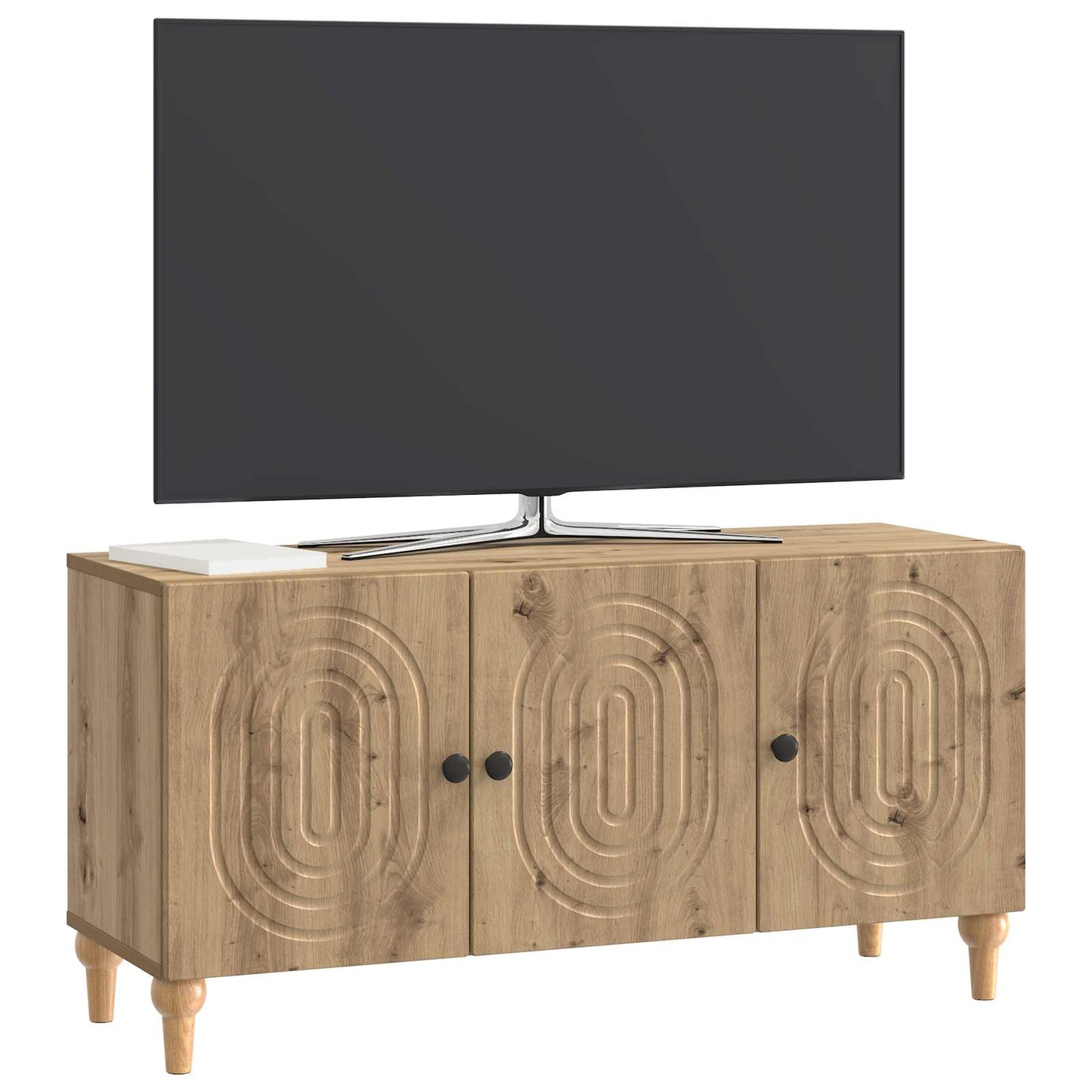 TV Cabinet 99 x 34.5 x 50 cm Artisan Oak Engineered Wood