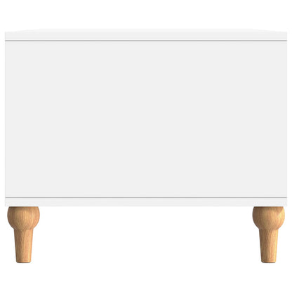 Coffee Table White 90 x 50 x 40 cm Engineered Wood
