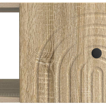 Coffee Table Sonoma Oak 90 x 50 x 40 cm Engineered Wood