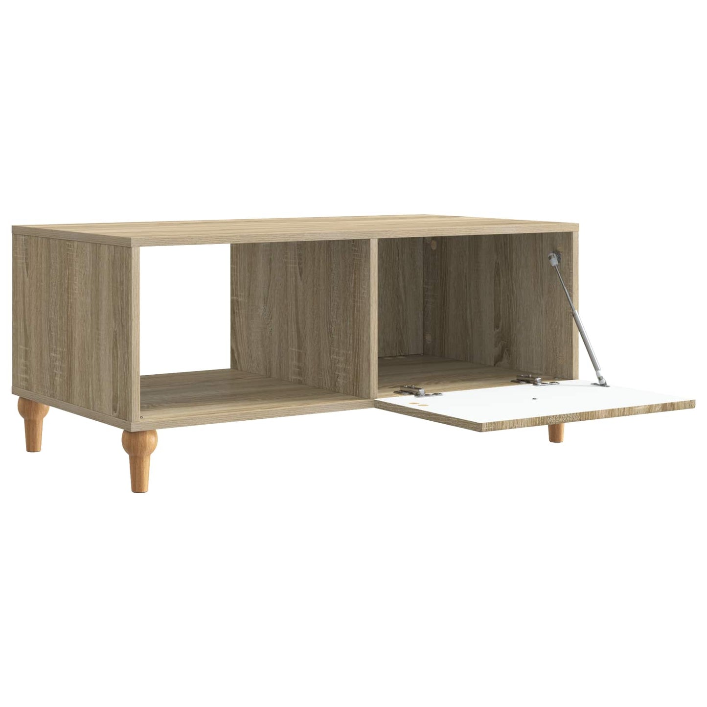 Coffee Table Sonoma Oak 90 x 50 x 40 cm Engineered Wood