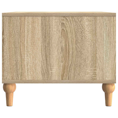 Coffee Table Sonoma Oak 90 x 50 x 40 cm Engineered Wood