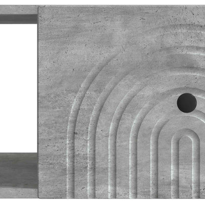 Coffee Table Concrete Grey 90 x 50 x 40 cm Engineered Wood