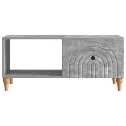 Coffee Table Concrete Grey 90 x 50 x 40 cm Engineered Wood