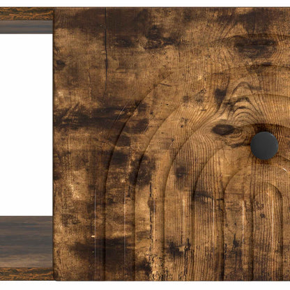 Coffee Table Smoked Oak 90 x 50 x 40 cm Engineered Wood