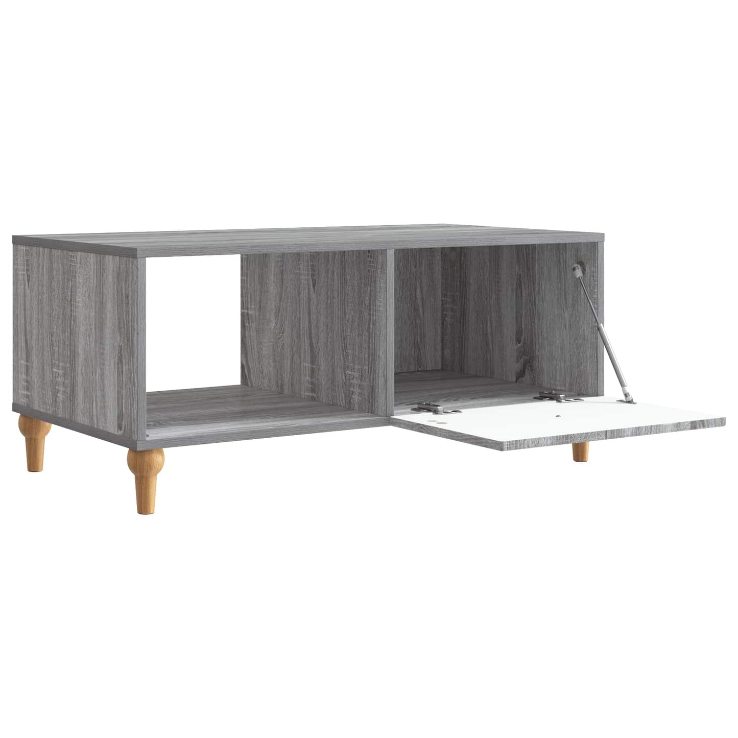 Coffee Table Grey Sonoma 90 x 50 x 40 cm Engineered Wood