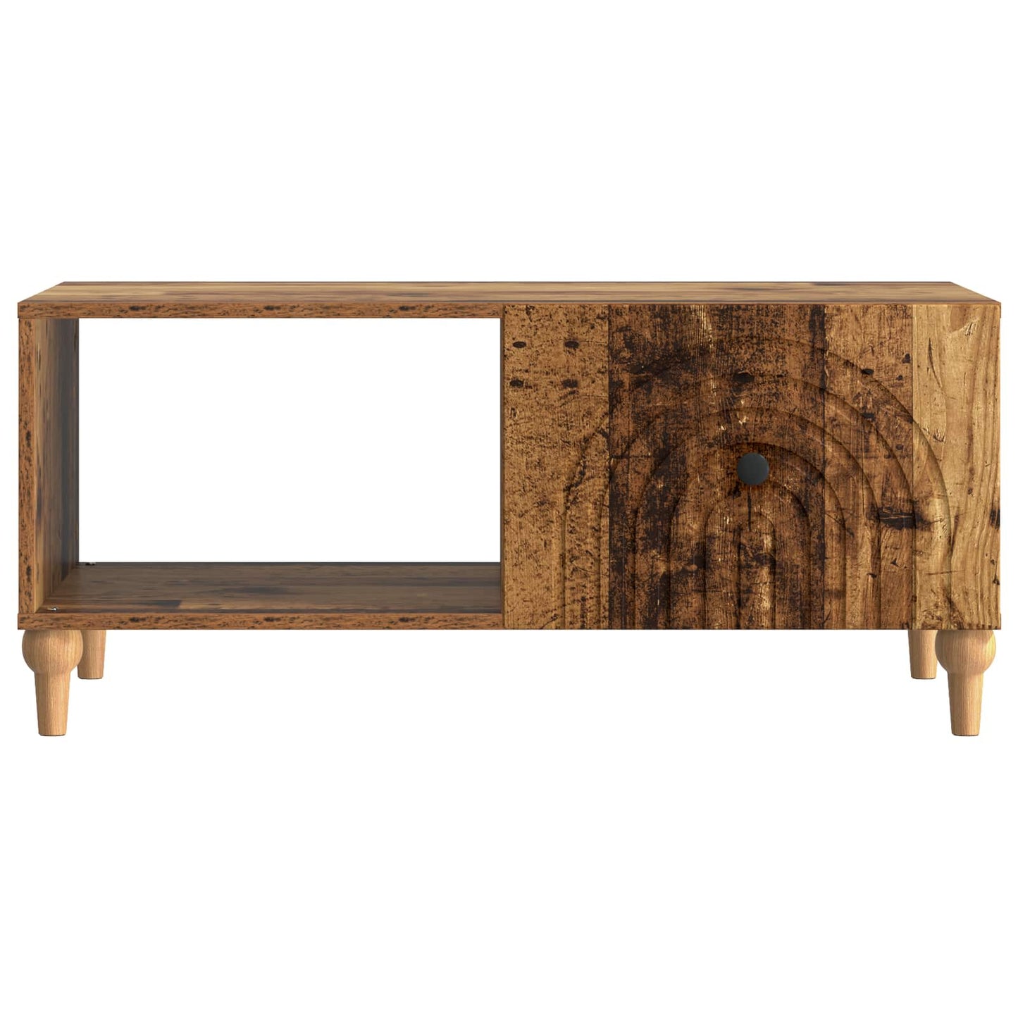 Coffee Table Old Wood 90 x 50 x 40 cm Engineered Wood