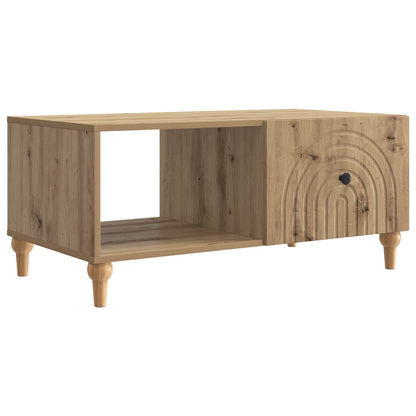 Coffee Table Artisan Oak 90 x 50 x 40 cm Engineered Wood
