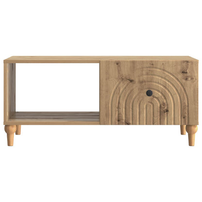 Coffee Table Artisan Oak 90 x 50 x 40 cm Engineered Wood