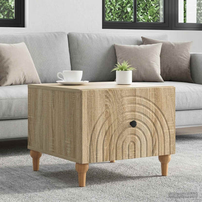 Coffee Table Sonoma Oak 49 x 50 x 40 cm Engineered Wood