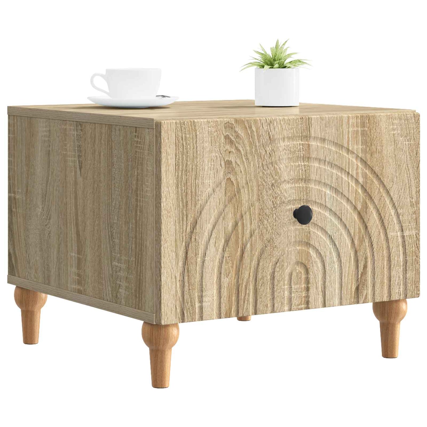 Coffee Table Sonoma Oak 49 x 50 x 40 cm Engineered Wood