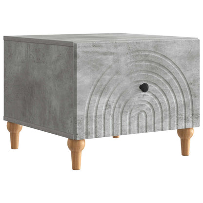 Coffee Table Concrete Grey 49 x 50 x 40 cm Engineered Wood