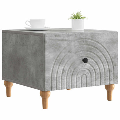 Coffee Table Concrete Grey 49 x 50 x 40 cm Engineered Wood