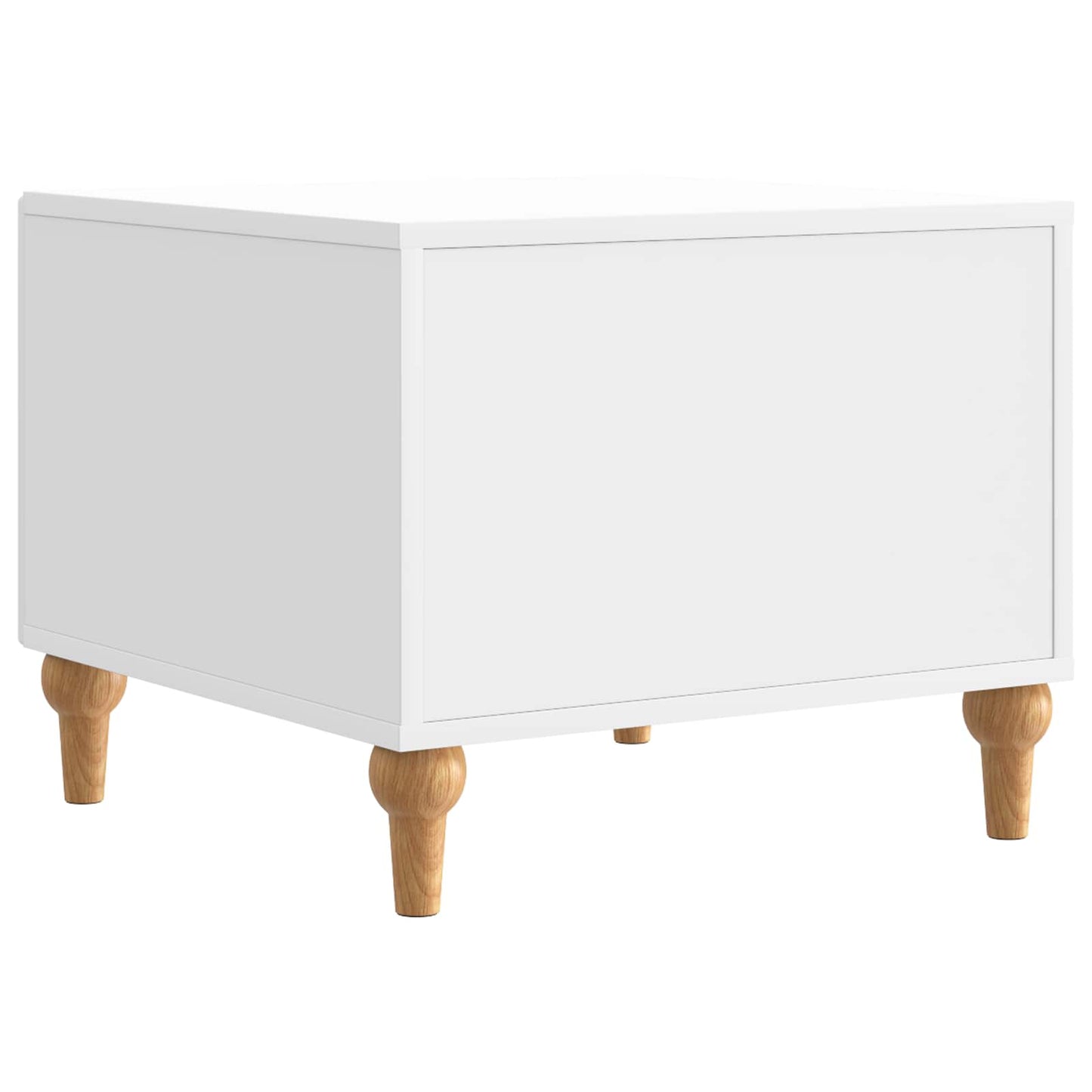 Coffee Table High Gloss White 49 x 50 x 40 cm Engineered Wood