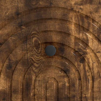 Coffee Table Smoked Oak 49 x 50 x 40 cm Engineered Wood