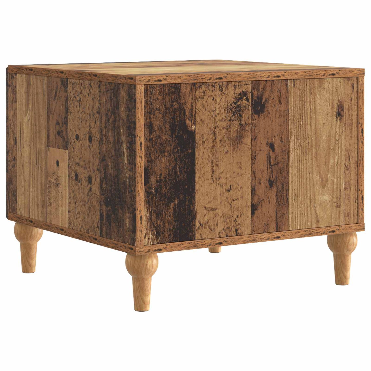 Coffee Table Old Wood 49 x 50 x 40 cm Engineered Wood
