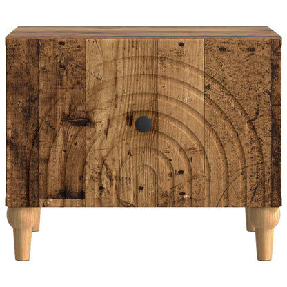 Coffee Table Old Wood 49 x 50 x 40 cm Engineered Wood