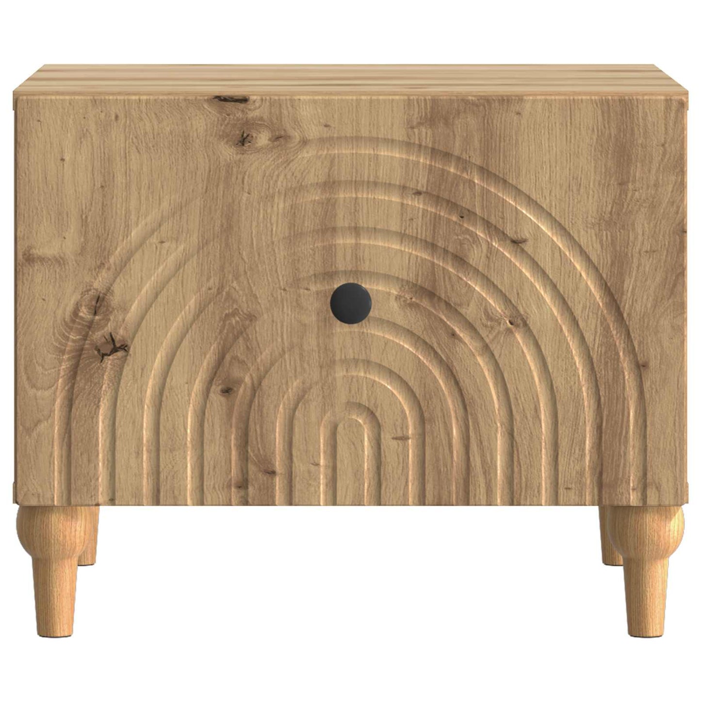 Coffee Table Artisan Oak 49 x 50 x 40 cm Engineered Wood
