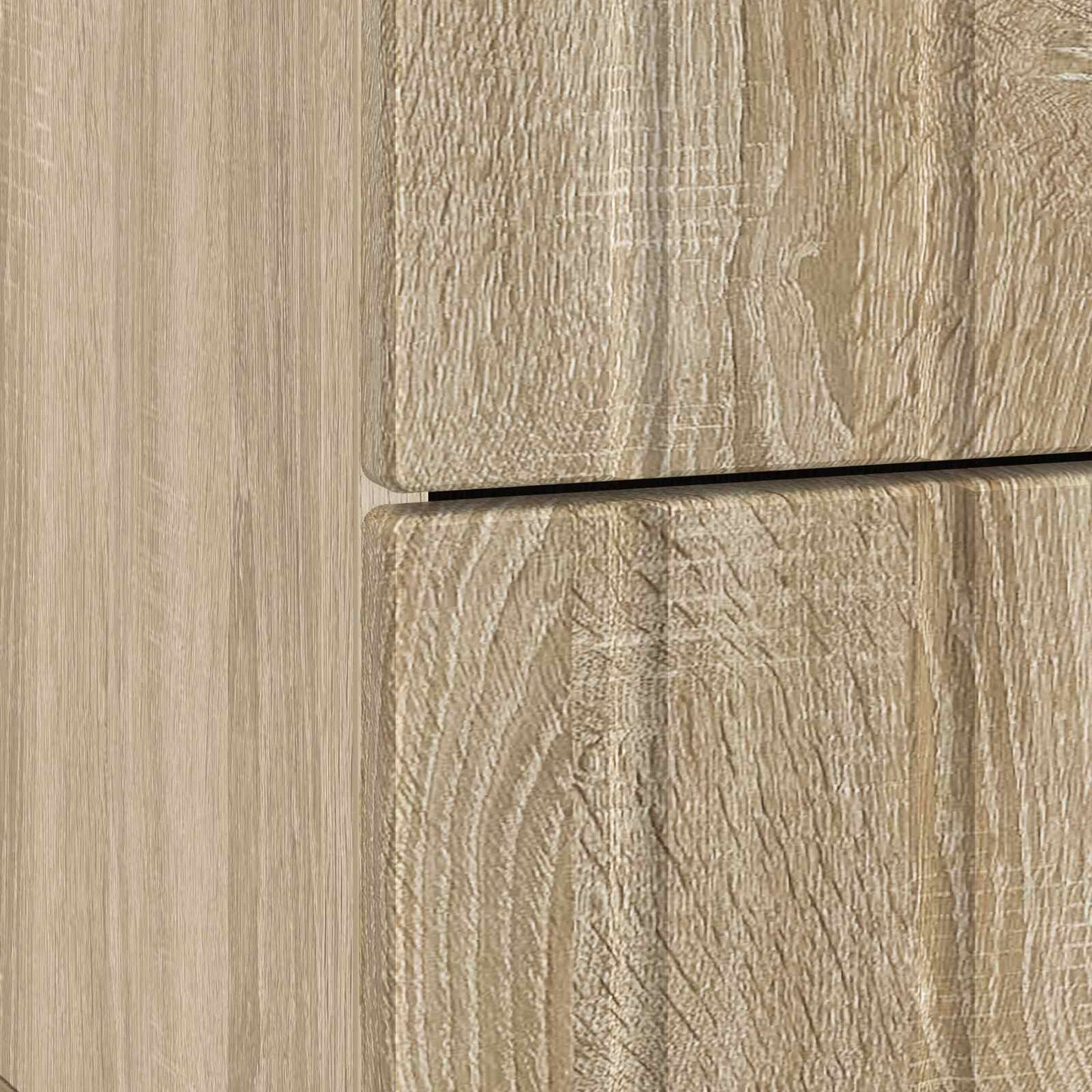 Bedside Cabinet Sonoma Oak 43 x 34.5 x 49.5 cm Engineered Wood